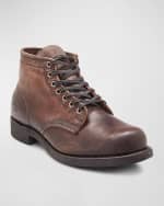 Image 2 of 4: Frye Men's Leather Prison Boots