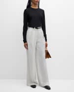 Image 2 of 6: Ralph Lauren Collection Cashmere Jersey Knit Crewneck