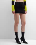 Image 2 of 6: Dundas Ayanna Paneled Cutout Mini Skirt