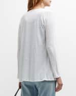 Image 5 of 6: Majestic Filatures Stretch Linen Open-Front Cardigan