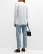 Image 4 of 6: Majestic Filatures Stretch Linen Open-Front Cardigan