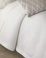 Image 1 of 2: Lili Alessandra Savannah Herringbone Duvet Cover, King