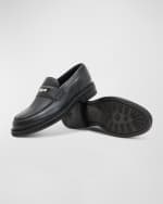 Image 3 of 4: John Varvatos Men's Harrison Guitar Pick Penny Loafers