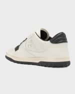 Image 2 of 5: Gucci Bicolor Leather Low-Top Sneakers
