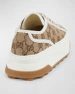 Image 2 of 5: Gucci GG Canvas Low-Top Platform Sneakers