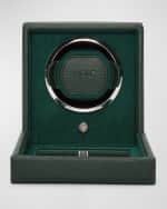 Image 3 of 4: WOLF Cub Single Watch Winder with Cover