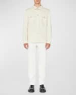 Image 3 of 4: FRAME Men's Fashion Denim Shirt