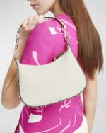 Image 2 of 5: Valentino Garavani Rockstud Small Leather Hobo Bag