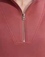 Image 6 of 7: Varley Hawley Half-Zip Sweatshirt