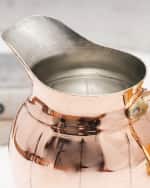 Image 3 of 6: Coppermill Kitchen Vintage Inspired Copper Large Pitcher