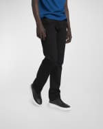 Image 2 of 5: Versace Men's Greca Leather Low-Top Sneakers