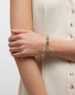 Image 2 of 5: Sydney Evan Aquaprase Beaded Bracelet with Diamonds