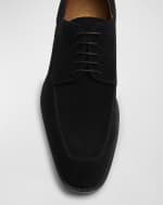 Image 3 of 5: Christian Louboutin Men's Davisol Lug Sole Derby Shoes