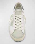 Image 4 of 5: Golden Goose Superstar Mixed Leather Low-Top Sneakers