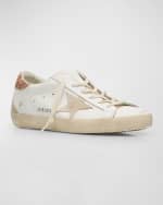 Image 5 of 6: Golden Goose Superstar Leather Glitter Low-Top Sneakers