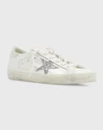 Image 5 of 6: Golden Goose Superstar Pearly Glitter Low-Top Sneakers