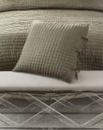 Image 1 of 2: Designers Guild Chenevard Espresso and Birch Euro Sham