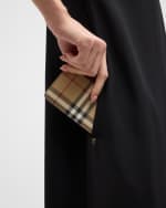 Image 2 of 5: Burberry Somerset Check Zip Wallet