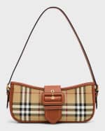 Image 1 of 6: Burberry Check Buckle Shoulder Bag