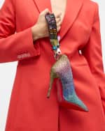 Image 3 of 6: Christian Louboutin A B Charm in Rainbow Strass