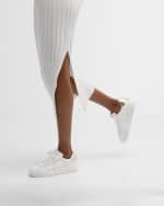 Image 2 of 6: Golden Goose Pure Star Bicolor Leather Low-Top Sneakers