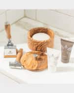 Image 5 of 5: Carthusia Men's Salone da Barba Shaving Soap with Olive Bowl, 5.2 oz.