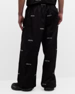 Image 3 of 6: Balenciaga Men's Shirt All Over Pajama Pants