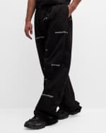 Image 4 of 6: Balenciaga Men's Shirt All Over Pajama Pants