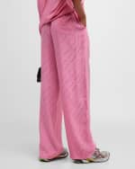 Image 4 of 6: Balenciaga Logo Print Pajama Pants