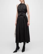 Image 5 of 6: Balenciaga BB Monogram Apron Dress