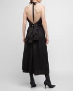 Image 4 of 6: Balenciaga BB Monogram Apron Dress