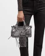 Image 3 of 6: Balenciaga Le Cagole Mini Duffle Bag Metallized