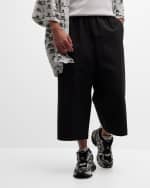 Image 4 of 6: Balenciaga Men's Long Tracksuit Shorts