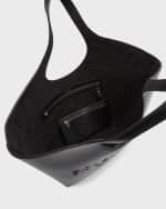 Image 5 of 6: Balenciaga Mary-Kate Medium Logo Napa Leather Tote Bag