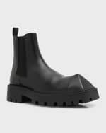 Image 5 of 6: Balenciaga Men's Rhino Platform Chelsea Boots