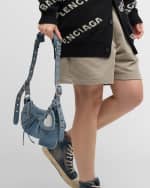 Image 3 of 6: Balenciaga Le Cagole XS Shoulder Bag In Denim
