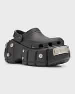 Image 5 of 6: Balenciaga HardCrocs™ Mules