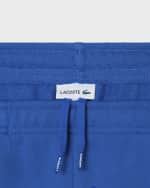 Image 5 of 5: Lacoste Boy's Logo-Print Fleece Shorts, Size 2-8