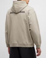 Image 3 of 6: Balenciaga Men's Balenciaga Back Hoodie Medium Fit