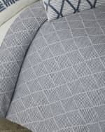 Image 1 of 2: Lili Alessandra St. Tropez King Duvet Cover