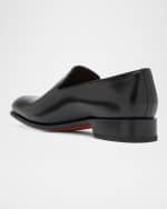 Image 2 of 5: Santoni Men's Paloma Venetian Loafers