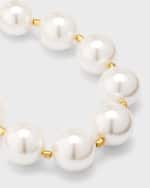 Image 4 of 5: Carolina Herrera Pearly Strand Necklace
