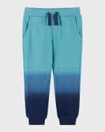 Image 3 of 4: Andy & Evan Boy's Dip Dye Sweatshirt And Sweatpants Set, Size 2-7