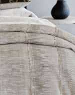 Image 2 of 3: Eastern Accents Midori Textured Super Queen Duvet Cover