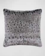Image 1 of 2: Eastern Accents Midori Faux Fur Euro Sham
