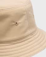 Image 3 of 3: Burberry Kid's Reversible Check Bucket Hat, Size 6M-3