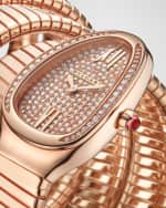 Image 3 of 3: BVLGARI Serpenti 35mm 18K Rose Gold Diamond 5-Twirl Watch