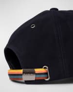 Image 2 of 4: Paul Smith Men's Suede Baseball Hat