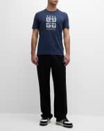 Image 2 of 6: Givenchy Men's 4G Stars Stamped Logo T-Shirt