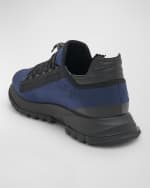 Image 2 of 5: Givenchy Men's Spectre Side-Zip Logo Runner Sneakers